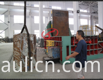 Y81t-400 Push-out Bale Scrap Metal Waste Baling Machine (otomatis)